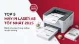 Máy In Laser Khổ A5 Chuyên Dụng: Top 5 Model Tốt Nhất 2025