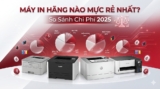 Máy In Hãng Nào Mực Rẻ Nhất? So Sánh Chi Phí 2025