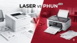 So sánh máy in laser và máy in phun: Chọn loại nào? 2025