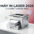 So sánh máy in laser và máy in phun: Chọn loại nào? 2025